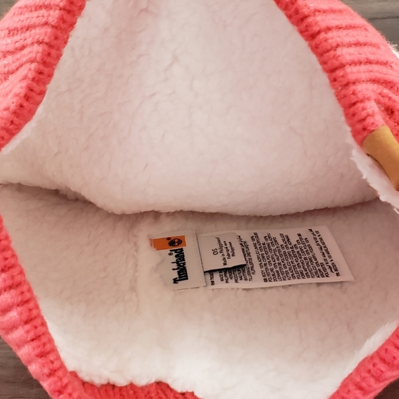 BUNDLE ‐ 2 Timberland Hats Beanies Multi Fair Isle Pompom Knit Outdoor NWT - Picture 8 of 15